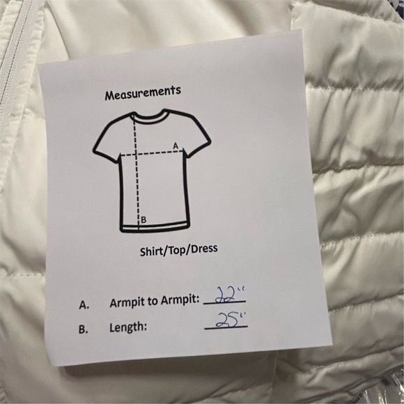 Lands' End Women's Ivory Down Puffer Vest Winter Casual M, LP, 1X - Picture 15 of 16